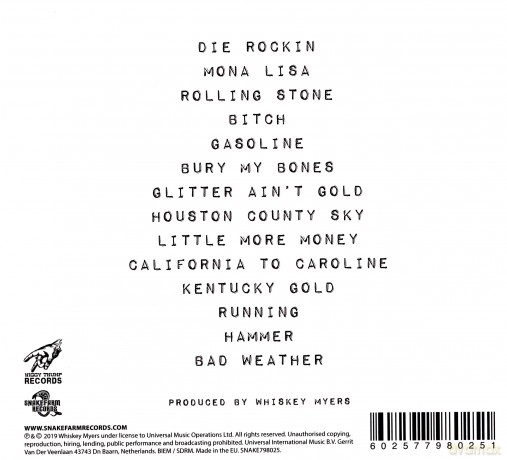 Whiskey Myers: Whiskey Myers [CD]