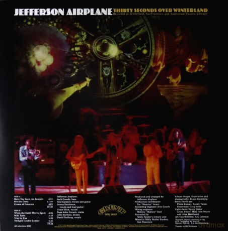 Jefferson Airplane: Thirty Seconds Over Winterland [Winyl]
