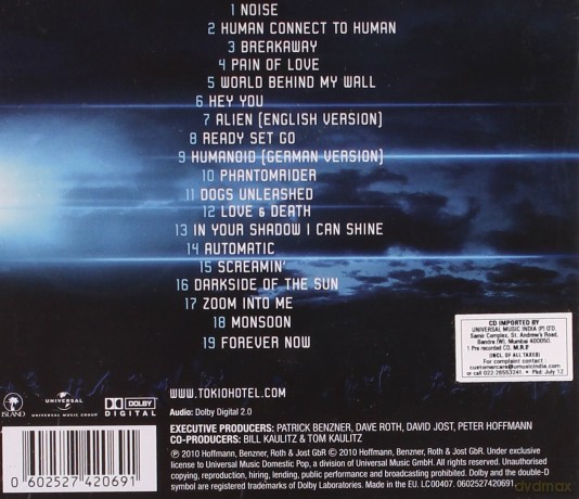 Tokio Hotel: Humanoid City Live [CD]