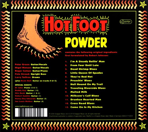 Peter Green Nigel Watson: Hot Foot Powder (digipack) [CD]
