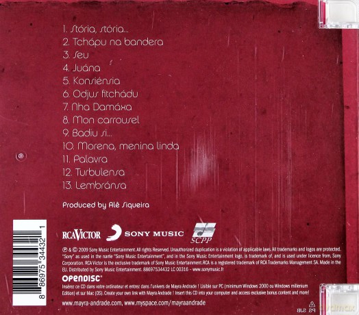 Mayra Andrade: Storia, storia (super jewel Box) [CD]