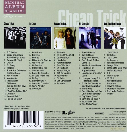 Cheap Trick: Original Album Classics [BOX] [5CD]