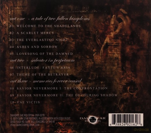 Diamorte: The Red Opera [CD]