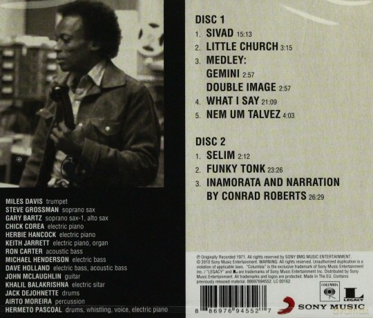 Miles Davis: Live - Evil (Original Columbia Jazz Classics) [2CD]