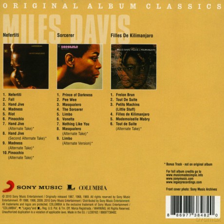 Miles Davis: Original Album Classics (slipcase) [3CD]