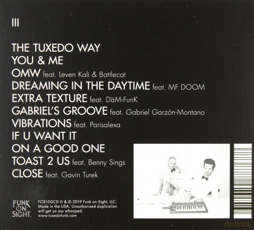 Tuxedo: Tuxedo III [CD]