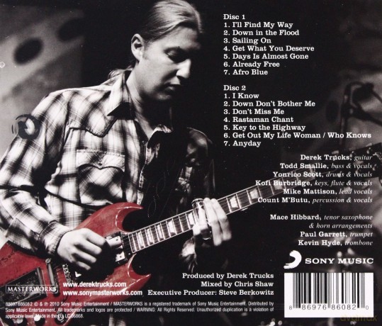 The Derek Trucks Band: Roadsongs (Jewel Case) [2CD]