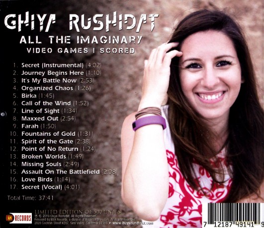 Ghiya Rushidat: All The Imaginary Video Games I've Scored [CD]