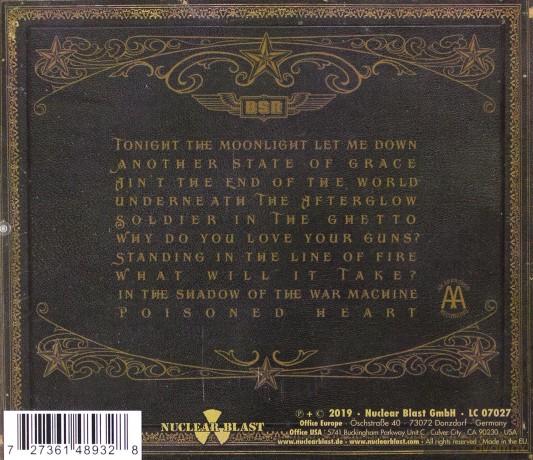 Black Star Riders: Another State Of Grace [CD]