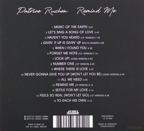 Patrice Rushen: Remind Me (The Classic Elektra Recordings 1978 - 1984) [CD]