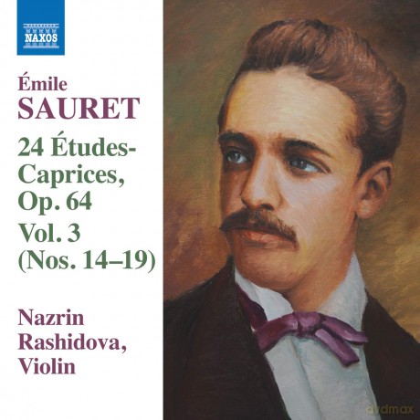Nazrin Rashidova: Emile Sauret: 24 Etudes Caprices, Vol. 3 (Nos. 14-19) [CD]