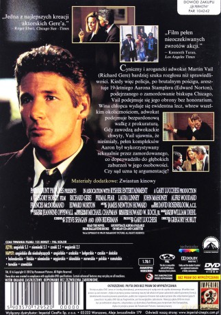 Lęk pierwotny (1996) [DVD]