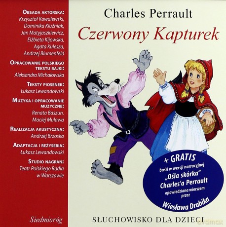 Słuchowiska Dla Dzieci: Czerwony Kapturek [AUDIOBOOK] [CD]