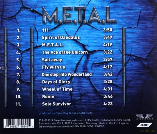 Freedom Call: M.E.T.A.L. [CD]