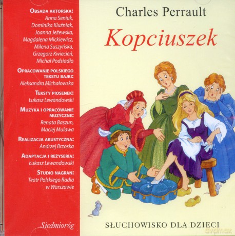 Słuchowiska Dla Dzieci: Kopciuszek [AUDIOBOOK] [CD]