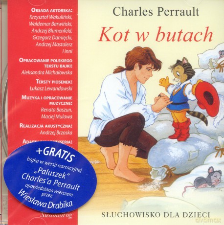 Słuchowiska Dla Dzieci: Kot w Butach [AUDIOBOOK] [CD]
