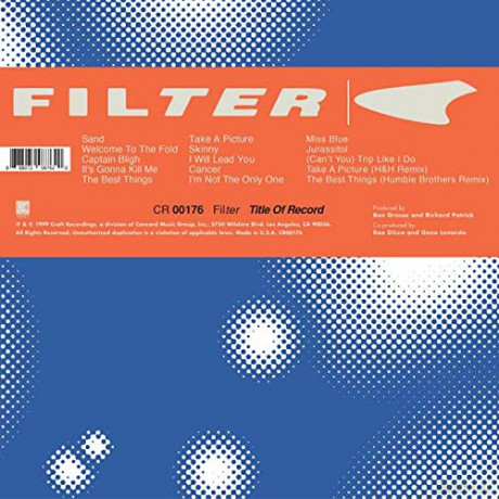 Filter: Title Of Record [CD]