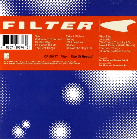 Filter: Title Of Record [CD]