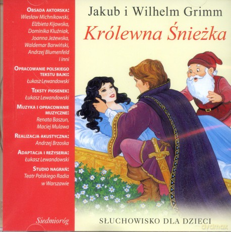 Słuchowiska Dla Dzieci: Królewna Śnieżka [AUDIOBOOK] [CD]