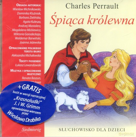 Słuchowiska Dla Dzieci: Śpiąca Królewna [AUDIOBOOK] [CD]