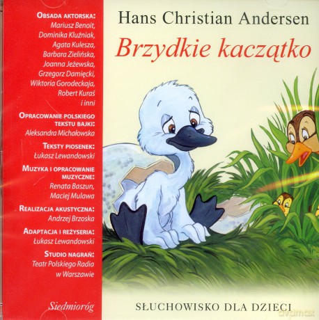 Słuchowiska Dla Dzieci: Brzydkie Kaczątko [AUDIOBOOK] [CD]