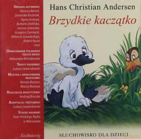 Słuchowiska Dla Dzieci: Brzydkie Kaczątko [AUDIOBOOK] [CD]