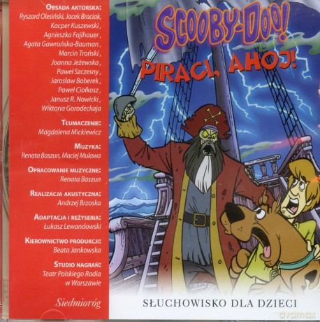 Słuchowiska Dla Dzieci: Scooby Doo - Ahoj Piraci [AUDIOBOOK] [CD]