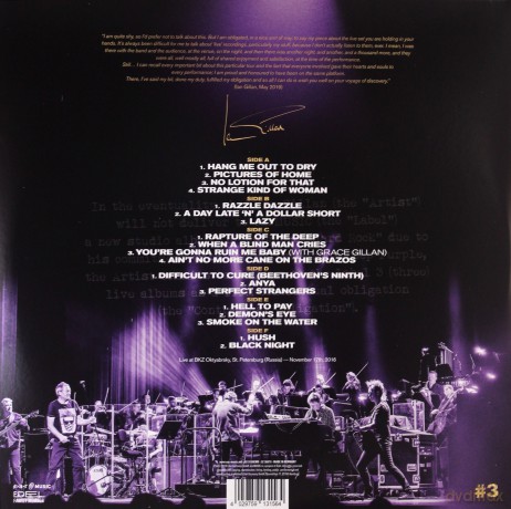 Ian Gillan With The Don Airey Band And Orchestra: Contractual Obligation #3 Live In St. Petersburg [Winyl]