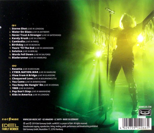 Kim Wilde: Aliens - Live [CD]