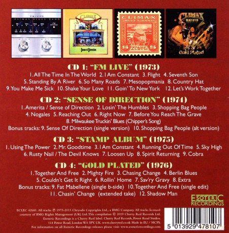 Climax Blues Band: The Albums 1973-1976 (Remastered) [4CD]