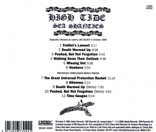 High Tide: Sea Shanties [CD]