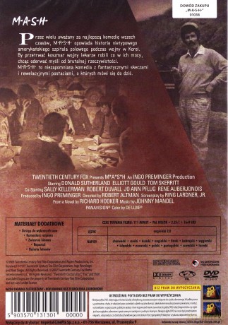 M*A*S*H / MASH / M.A.S.H (1970) [DVD]