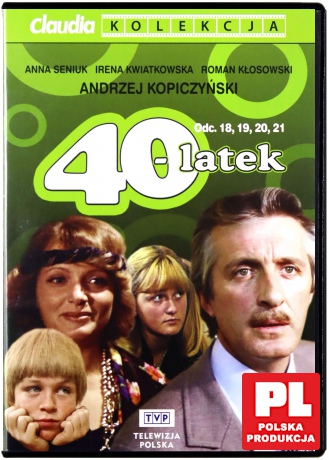 40-latek Czterdziestolatek 5 odc.18-21 (S) [DVD]