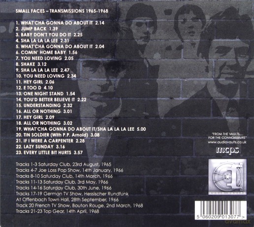 Small Faces: Transmissions 1965-1968 [CD]