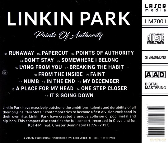 Linkin Park: Point Of Authority [CD]