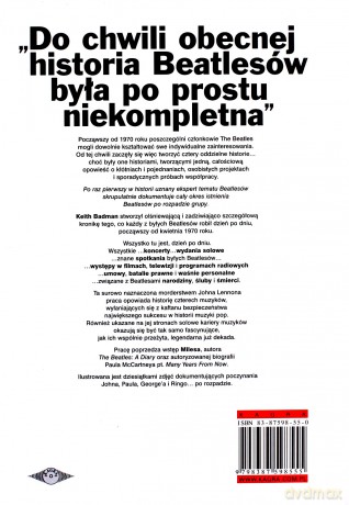 The Beatles. Po rozpadzie. Tom 2: 1983-2000 - Keith Badman [książka]