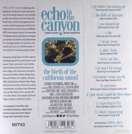 Echo In The Canyon soundtrack (Echo In The Canyon) (Picture) [Winyl]