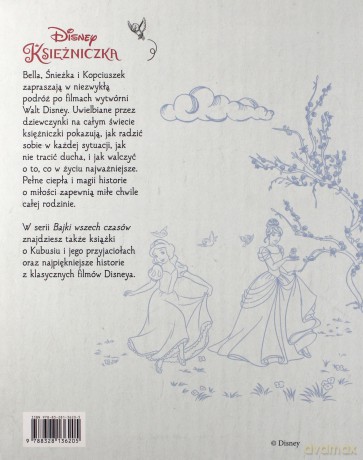 Bajki wszech czasów Disney Księżniczka [KSIĄŻKA]