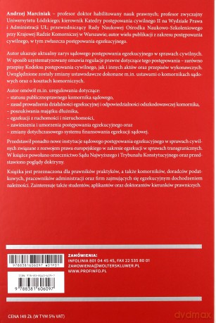 Sądowe postępowanie egzekucyjne w sprawach cywilnych - Andrzej Marciniak [KSIĄŻKA]