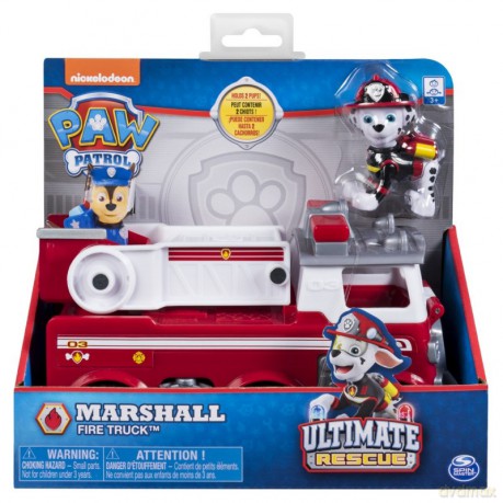 Figurka z pojazdem Psi Patrol Ultimate Rescue, Marshall [FIGURKA]