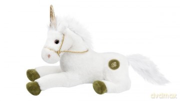 Maskotka Jednorożec Beatrice zielony 45 cm