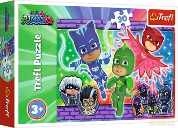 TREFL 30 el. - Pidżamersi, Super ekipa [PUZZLE]