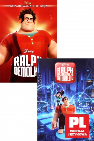 Ralph Demolka / Ralph Demolka w internecie Pakiet (Disney) [2DVD]