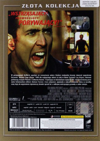 8 milimetrów (polski lektor) (złota kolekcja) [DVD]