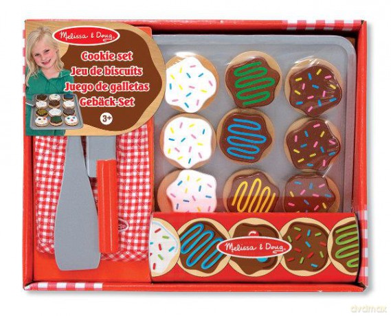 MELISSA Drewniany Cookie Set