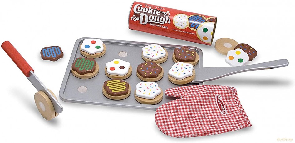MELISSA Drewniany Cookie Set