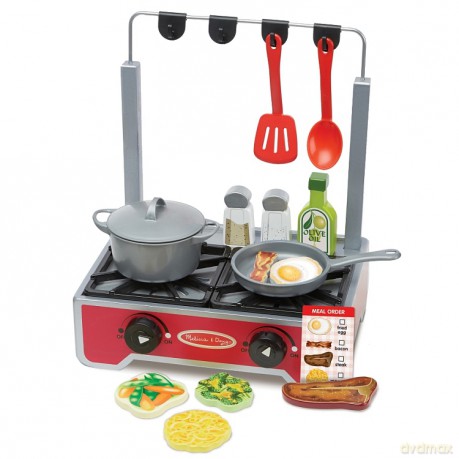 MELISSA Kuchnia drewniana Deluxe Wooden Cooktop set