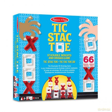 MELISSA Tic Stac Toe Kółko i Krzyżyk [GRA]
