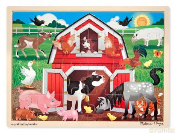 MELISSA Bernyard Jigsaw 24 el. [PUZZLE]