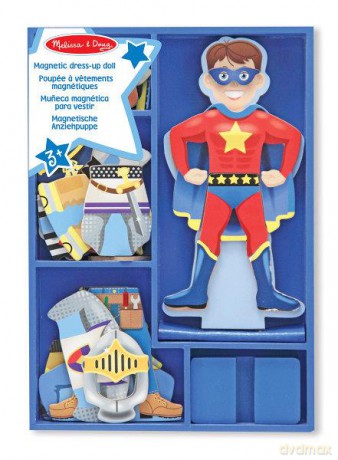 MELISSA Billy Magnetic Wooden Dress-Up Doll [PUZZLE]